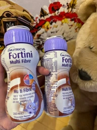 Энтеральное питание Nutricia Fortini Фортини с пищевыми волокнами со вкусом шоколада для специальных медицинских целей для детей от 1 года 200 мл (8716900553356) фото от покупателей 11