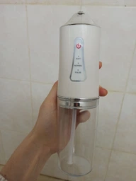 Ирригатор для чистки зубов/полости рта портативный с аккумулятором Oral Irrigator на 240 мл белый (GS-114567) фото от покупателей 7