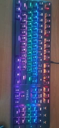 Клавіатура Vinga KBGM160 LED Outemu Blue USB Black (KBGM160 Black)