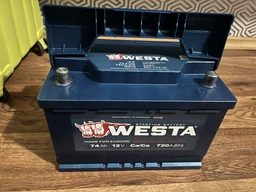 Автомобильный аккумулятор WESTA 6CT-74 А (0) фото от покупателей 5