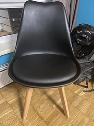 Стул для кухни и гостиной Doros Бин 49х43х84 Черный (84110002) фото от покупателей 16