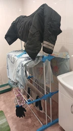 Складная сушилка Garment Rack With Wheels для белья (FG22)