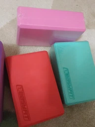 Блок для йоги (йога блок, цегла для йоги) EasyFit м'ятний