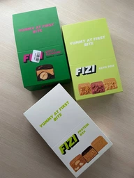 Набор протеиновых батончиков FIZI Keto Mix Box 45 г х 10 шт Веган (Keto box) фото от покупателей 2