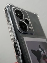 Чохол для смартфона Xiaomi Redmi Note 12 Pro+ 5G ArmorStandart Air Force Transparent Camera cover (ARM66978)