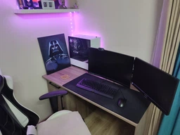 Кронштейн-подставка для двух мониторов North Bayou NB F160 VESA 17" - 27" настольный с 3D регулировкой и функцией PIVOT Черный фото от покупателей 17