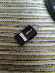 Переходник Baseus Ingenuity Series Mini OTG Adaptor USB-C to USB-A Blue (ZJJQ000003) [78669] фото от покупателей 11