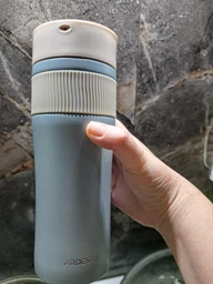 Термокухоль Ardesto CaldoCup нержавіюча сталь, рожева, 450мл (AR2645LS) фото від покупців 1