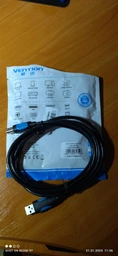 Кабель для принтера Vention USB A Male - B Male Print 3 м (VAS-A16-B300)