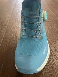 Женские кроссовки для треккинга с Gore-Tex Viking Anaconda Trail Low GTX BOA W 3-53865-3401 37 (4UK) 24.1 см Голубые (7054977869682) фото от покупателей 1