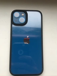 Чохол протиударний Spigen Ultra Hybrid для Iphone 13/14 Matte Black Прозорий ACS03523 фото від покупців 9