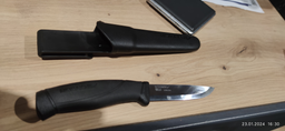 Нож Morakniv Companion Black Нержавеющая сталь Цвет черный фото от покупателей 2