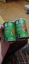 Упаковка Пшенично-овсяных снеков Gerber с морковью для детей с 10 месяцев 35 г х 5 шт (7613037521092) фото от покупателей 11