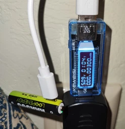 Акумуляторна батарея Verico Loop Energy AAA USB Type-C 900mWh/600mAh Li-ion 2 шт/уп. (1UDBT-A2WEB2-NN) фото від покупців 3