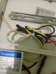 Люстра потолочная на 3 плафона KL-433C/3 E27+LED BL Brille 22-637 фото от покупателей 1
