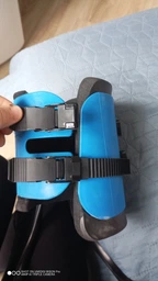 Сапоги инверсионные Teeter EZ-Up Gravity Boots (черный/синие застежки), TR-B31001 фото от покупателей 1