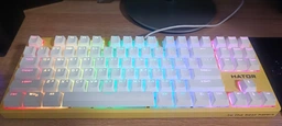 Клавіатура Hator Rockfall 2 Mecha TKL Orange USB Lilac (HTK-724) [92406] фото від покупців 4