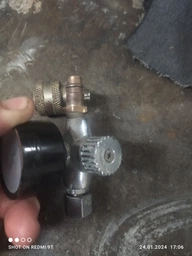Регулятор давления 1/4", профессиональный, до 10 бар, до 400 л/мин, для покрасочного пистолета, STORM INTERTOOL PT-1423