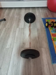 Гриф для штанги EasyFit W-подібний 1.2 м, Ø 25 мм слабовигнутий фото від покупців 15