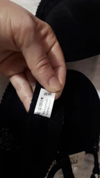 Комплект Moor Moor Aventura Бюстгальтер Коректор і трусики сліп Чорний 85C/XL (921221) фото від покупців 1