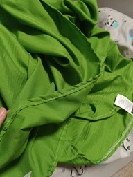 Комплект постельного белья MirSon Детский 110х140 см №12-0525 Luminary Green Mikrosatin Premium (2200007228447) фото от покупателей 3