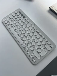 Клавиатура беспроводная Logitech Pebble Keys 2 K380s Bluetooth UA Tonal White (920-011852) фото от покупателей 2