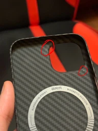 Чохол для смартфона Apple iPhone 15 ArmorStandart LikeCarbon MagCase Black (ARM69289) фото від покупців 1
