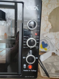 Електрична піч VOLCA 7003C Black фото від покупців 8
