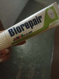 Дитяча зубна паста Biorepair Junior 75 мл (8017331064504/8017331054093/8017331097311) фото від покупців 5