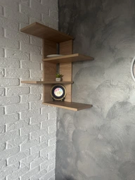 Полиця навісна Компаніт П-17 ательє світлий фото від покупців 1
