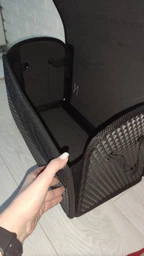 Сумка-органайзер у багажник EVAtech M-PRO 32 x 50 x 30 см ромб чорний з чорним кантом (BS13642OM3RBB) фото від покупців 1