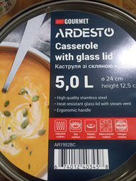 Каструля Ardesto Gemini Gourmet 5.5 л (AR1955GS) фото від покупців 8