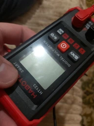 Цифровой автоматический мультиметр HABOTEST HT123, 2000 отсчетов, AC/DC 600V