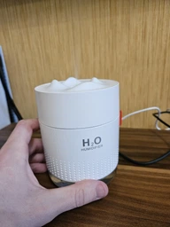 Увлажнитель воздуха Elite H2O Snow Mountain Humidifier ультразвуковой с подсветкой 500 мл Белый фото от покупателей 4
