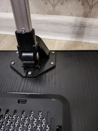 Столик для ноутбука з охолодженням VHG Q5-L 600×330 Black фото от покупателей 2