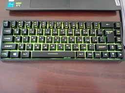 Клавіатура мембранна 2E GAMING KG360 68key, USB/WL, EN/UA/RU, RGB, чорний (2E-KG360UBK) фото від покупців 13