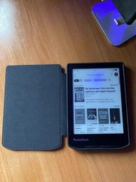 Чехол-книжка BeCover Smart Case для PocketBook 629 Verse / 634 Verse Pro 6" Deep Blue (BC_710452) фото от покупателей 10