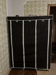 Шафа тканинна розкладна Stenson 130х45х175 см (R30897 grey) фото від покупців 5