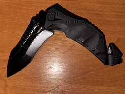 Нож складной RZTK Defender Black фото от покупателей 11