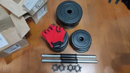 Гантели наборные Fit-On Chrome 2x26 кг фото от покупателей 9