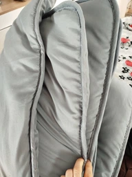 Одеяло MirSon зимнее Евро 220x240 см Хлопковое Супер Теплое №9004 Eco Light Gray (2200005993095) фото от покупателей 1
