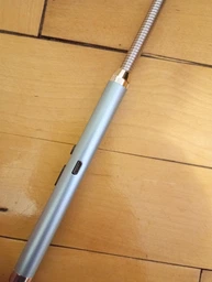 Импульсная USB зажигалка для свечей, кухни, плиты, гибкая черная фото от покупателей 3