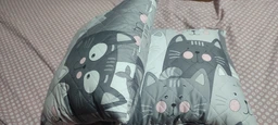 Подушка декоративная Руно Grey Cat антиаллергенное волокно 40х40 см (Р311.52_Grey Cat) фото от покупателей 2
