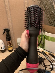 Керамическая фен щетка, стайлер для укладки волос 3 в 1 Pro One Step Hair Dryer and Styler фото от покупателей 7