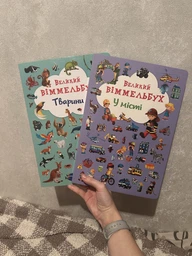 Книга-картонка Великий віммельбух. У місті (9789669367877)
