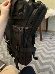 Рюкзак Штурмовой Тактический Военный 45л Черный фото от покупателей 1