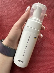 Очищающая пенка HILLARY для сухой и чувствительной кожи Cleansing Foam Squalane + Avocado oil 150 мл 2314440000055