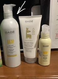 Детский смягчающий крем для тела BABE Laboratorios 200 мл (8437000945727)