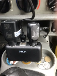 Розгалужувач прикурювача Voin SC-2004 2 виходи + 2 USB 2400 мА 12/24 В фото від покупців 4