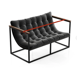 Диван ViaN Loft Красное